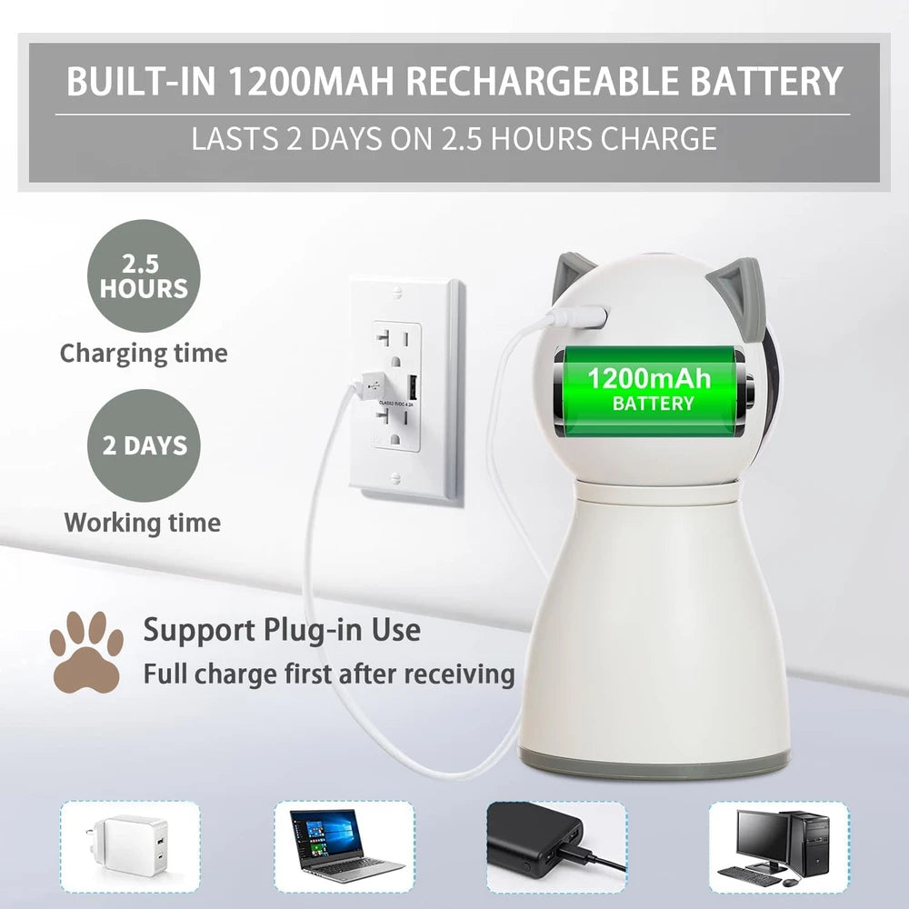 USB-C Rechargeable Cat Laser Toy