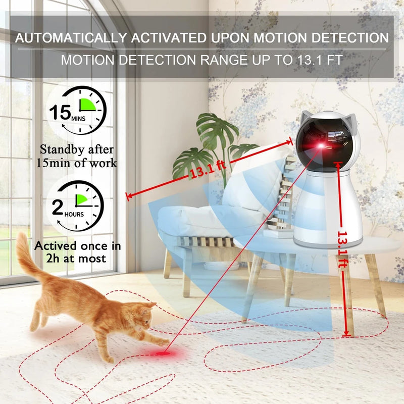 USB-C Rechargeable Cat Laser Toy