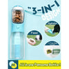 Portable Dog Water Bottle 3 in 1
