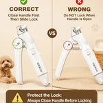 Dog Nail Clipper and Paw Hair Trimmer Kit