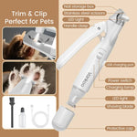 Dog Nail Clipper and Paw Hair Trimmer Kit