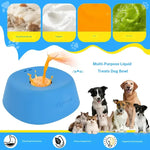 Liquid Treat Slow Feeder Dog Bowl