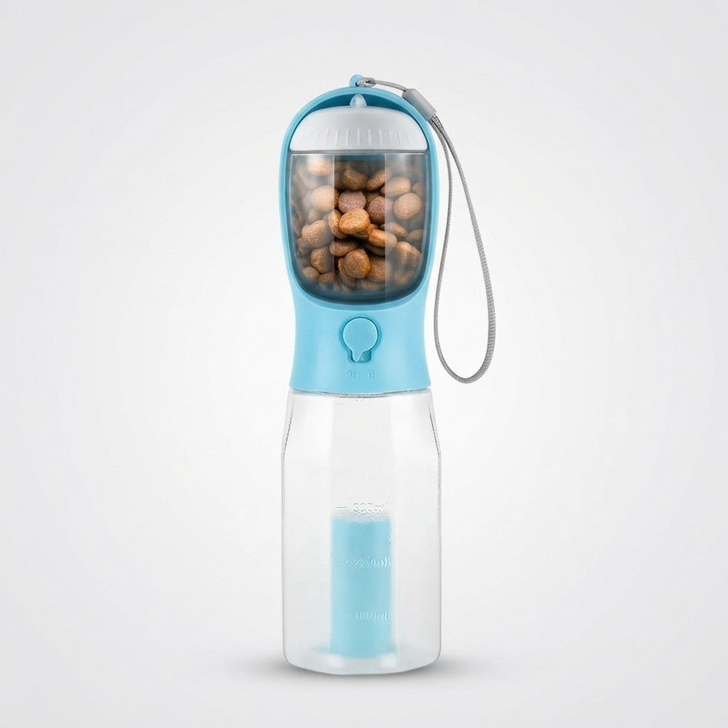 Portable Dog Water Bottle 3 in 1